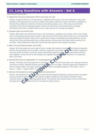 Class 8 Science Chapter 2work Worksheets.pdf Class 8 Science Chapter 2 Visual Notes PDF | Colorful Infographics ...