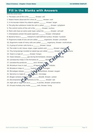 Class 8 Science Chapter 2work Worksheets.pdf Class 8 Science Chapter 2 Visual Notes PDF | Colorful Infographics ...