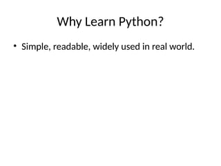 Class8_Unit5_PythonBasics.pptx by styled | PPTX