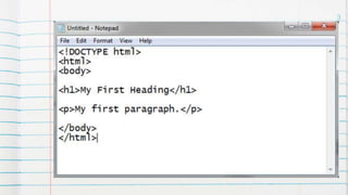 HTML (presentation) | PPTX