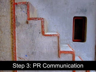 Step 3: PR Communication 