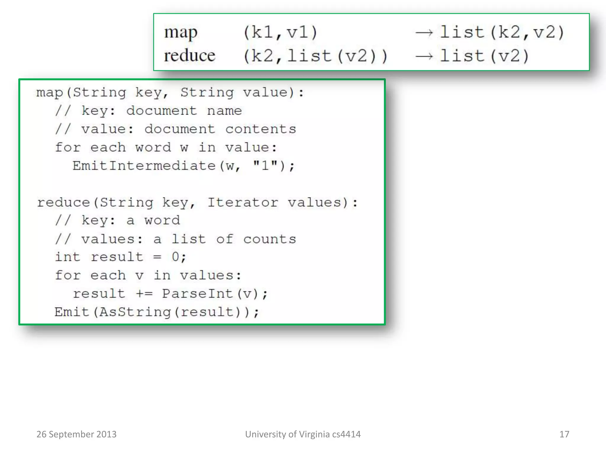 26 September 2013 University of Virginia cs4414 17
 
