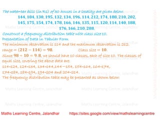 HOW TO FIND FREQUENCY IN STATISTICS CLASS 9 intelligence overview