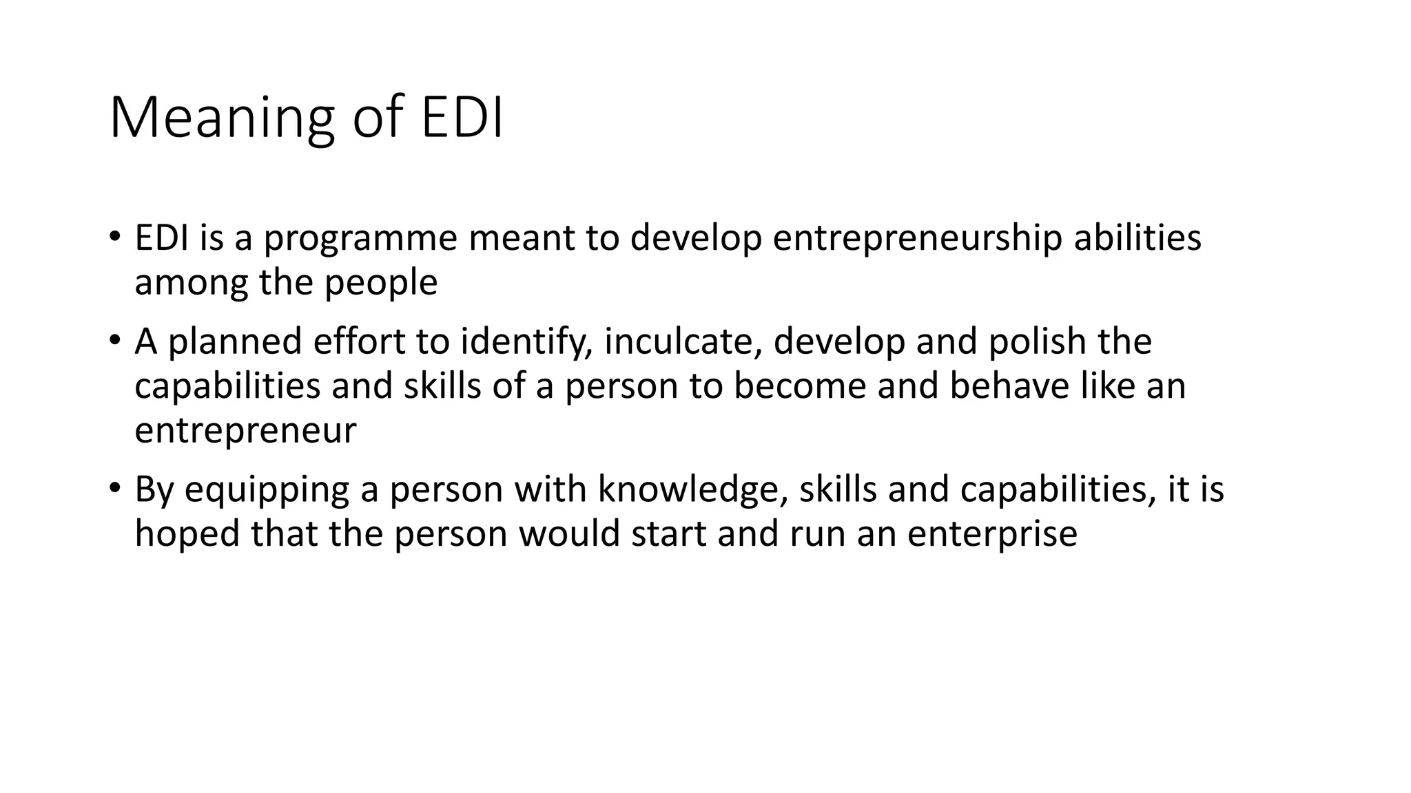 Class 9 EDI-Entrepreneurship Development Institutes.pptx