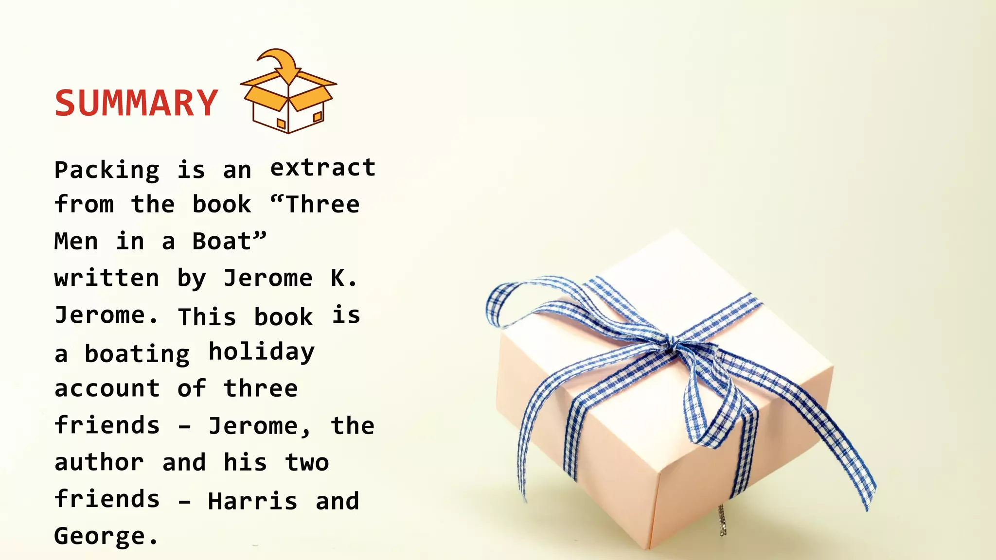 Class 9 English Packing (Part 1) | PDF