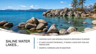 CLASS 9 GEOGRAPHY CHAPTER 5 DRAINAGE - LAKES.pptx