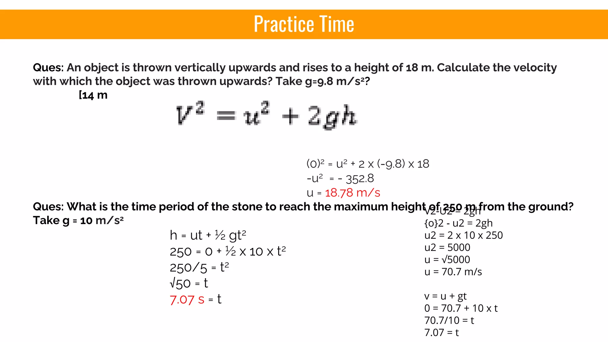 Class 9 gravitation