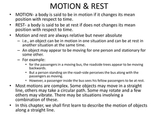 Transit Motion Examples class9 motion part-A.pdf this pdf is very useful for cls 9 | PDF