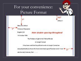 For your convenience:
Picture Format
 