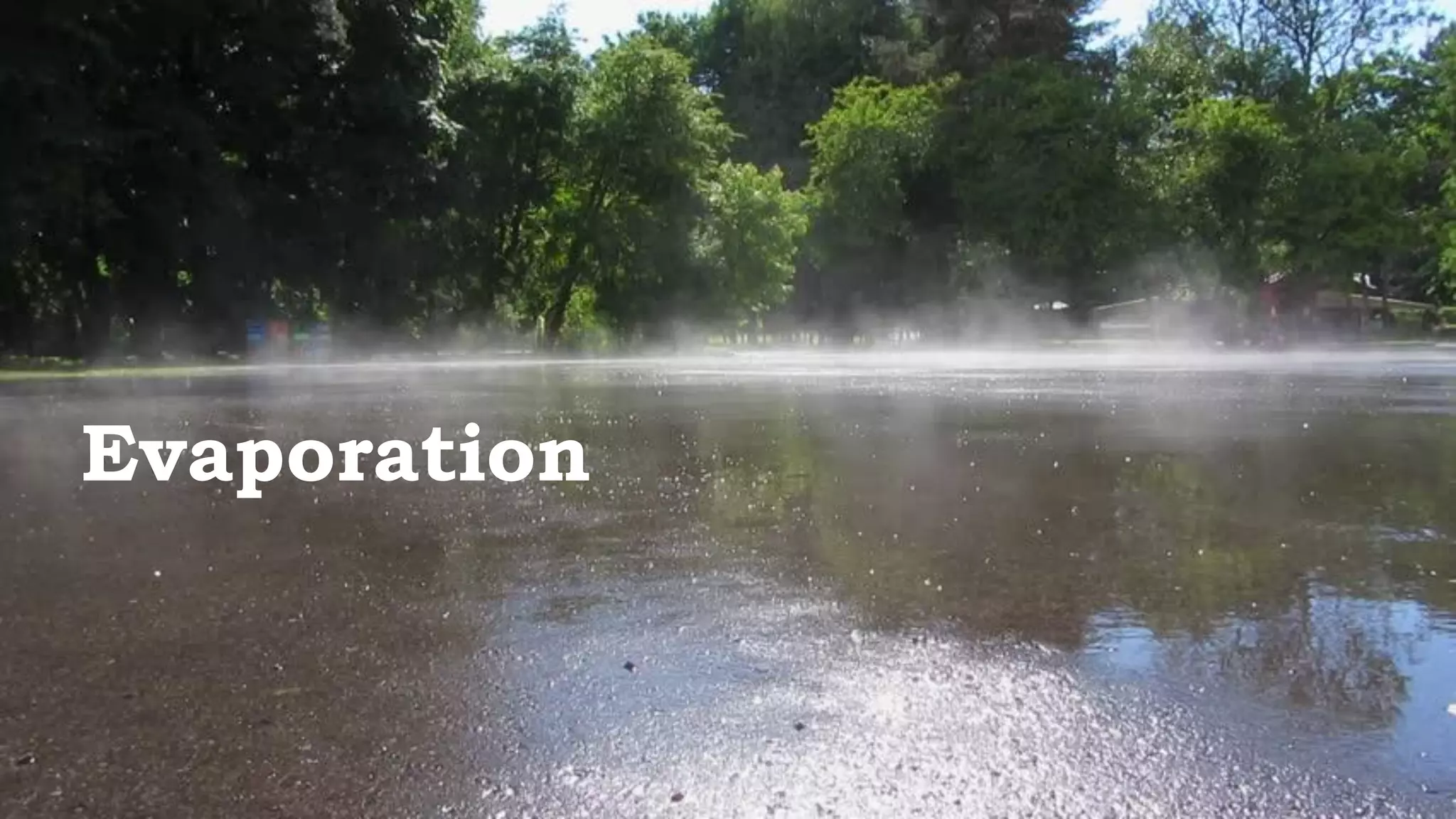 Evaporation