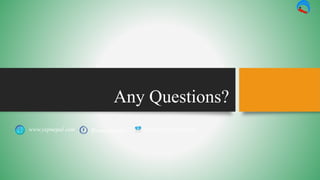 Any Questions?
www.yepnepal.com @santoshpaudel sntos29c@gmail.com
 