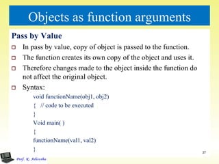 Class and object | PDF