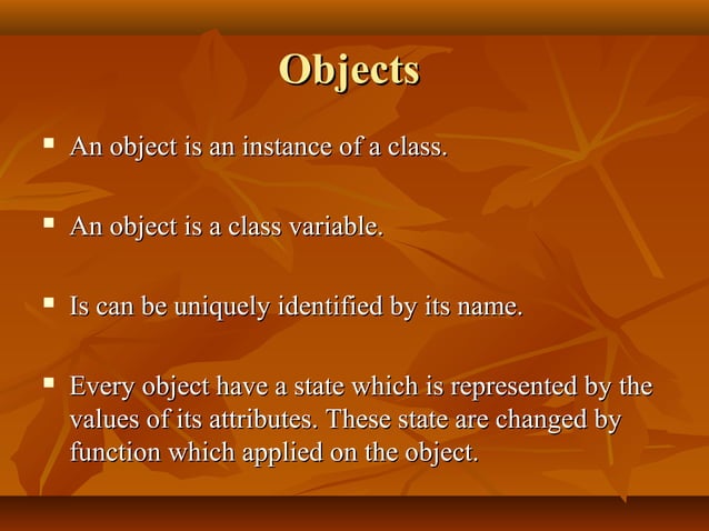 Class and object in C++ | PPT | Programming Languages | Computing