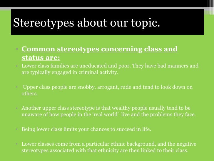 Class and status powerpoint with gledis