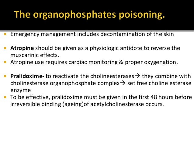 atropine antidote