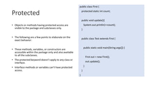 Protected Objects class as the basis.pptx