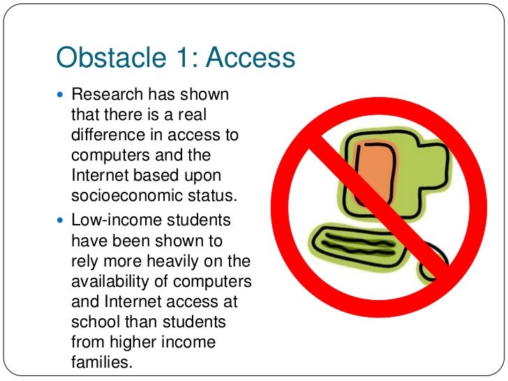 Class Barriers A Look at The Digital Divide From The Perspective of