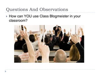 Class Blogmeister