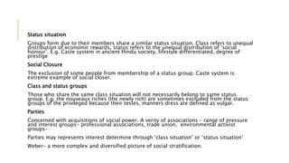 Class, Caste and Social Inequality- Rigan .pptx
