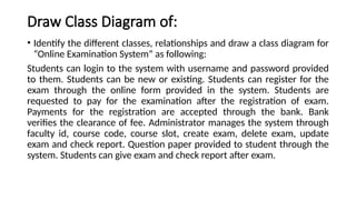 Class Diagram note for software engineering | PPTX