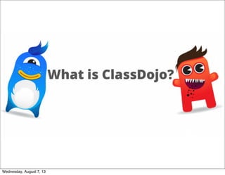 Class dojo presentation | PPT