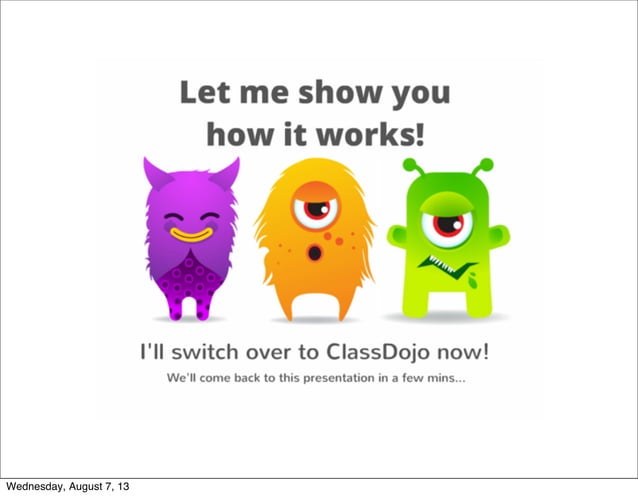 Class dojo presentation | PPT
