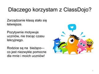 Class dojo prezentacja | PPTX
