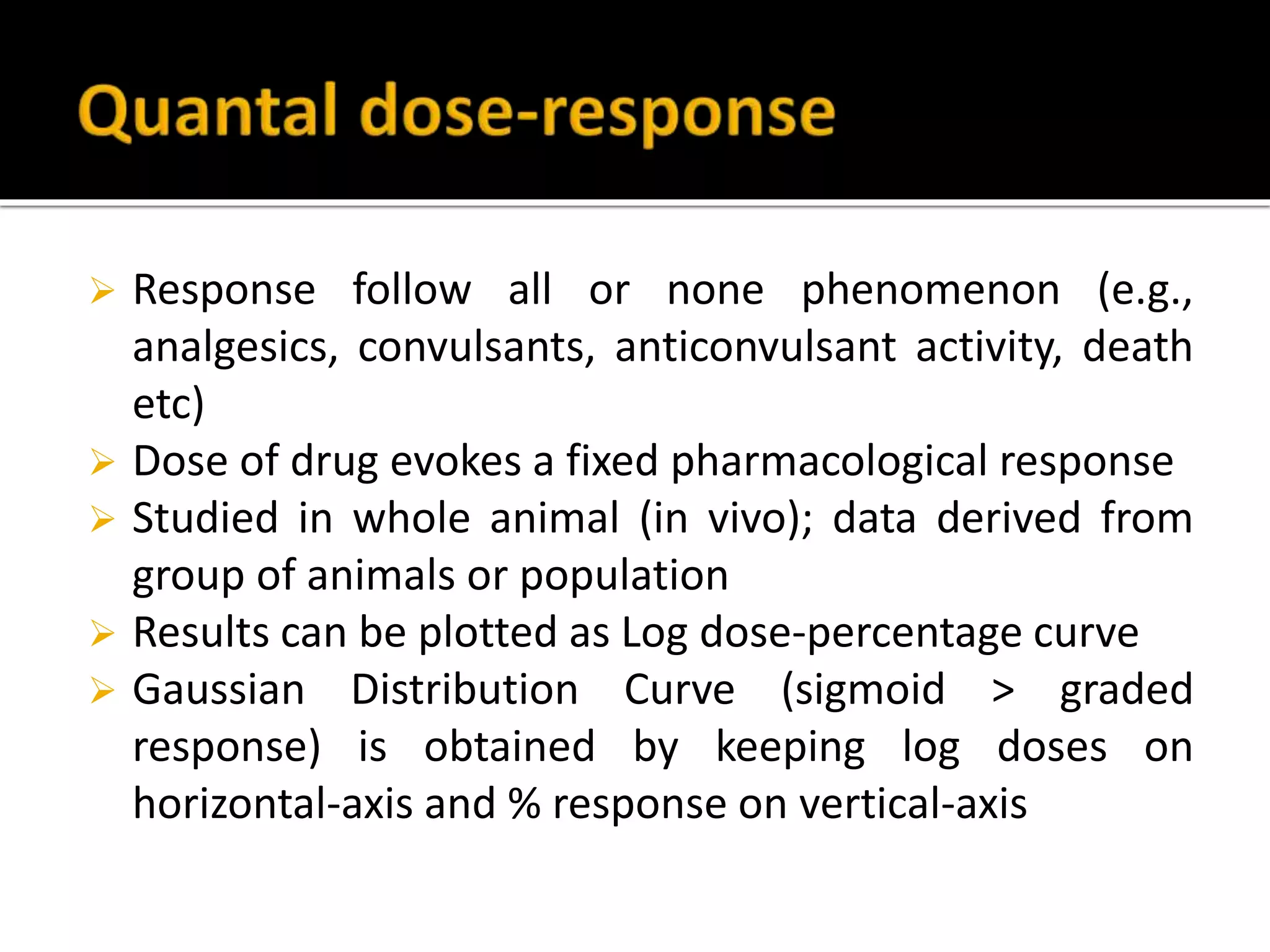Class dose response curve | PPTX