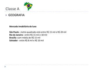 Classe ADEMOGRAFIASEGUNDO A ABEP