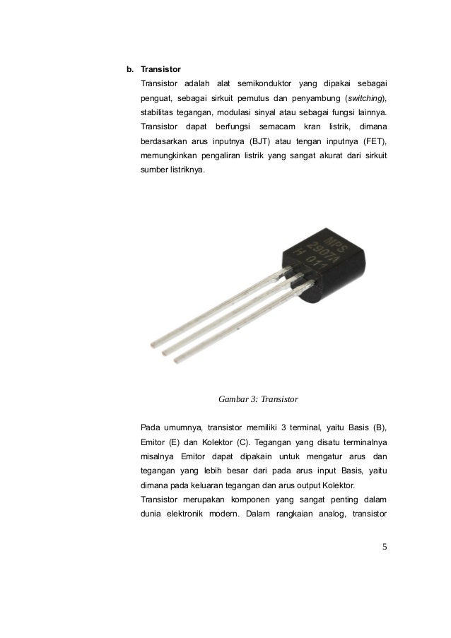 Makalah Komponen Elektronika Sistem Digital