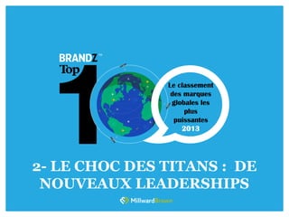 Classement brand z top 100 2013 des marques les plus puissantes au mo…