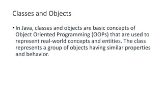 Object oriented programming CLASSES-AND-OBJECTS.pptx