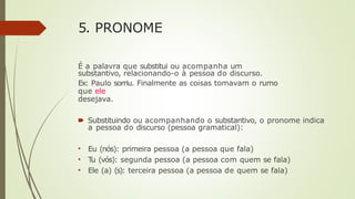 classe de palavras para de mocratizacao do acesso a lingua portuguesa ...