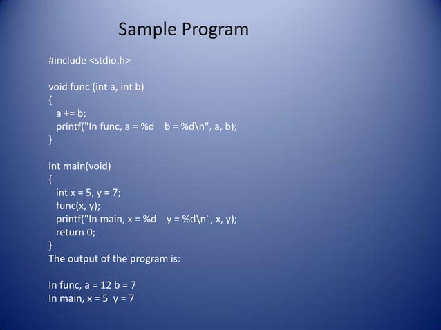 Classes function overloading | PPT