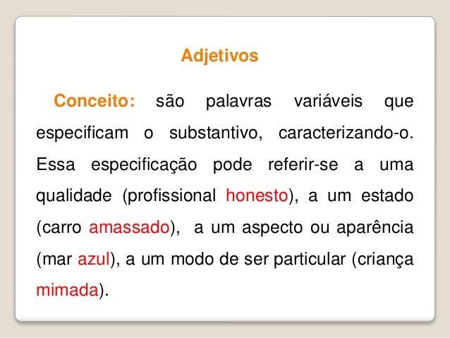 Classes gramaticais