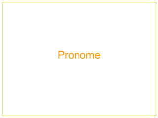 Pronome
 