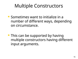 Multiple Constructors Image Format classes-objects-oops concept in Computers.ppt
