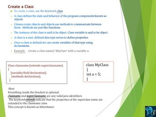 Classes objects in java | PPT