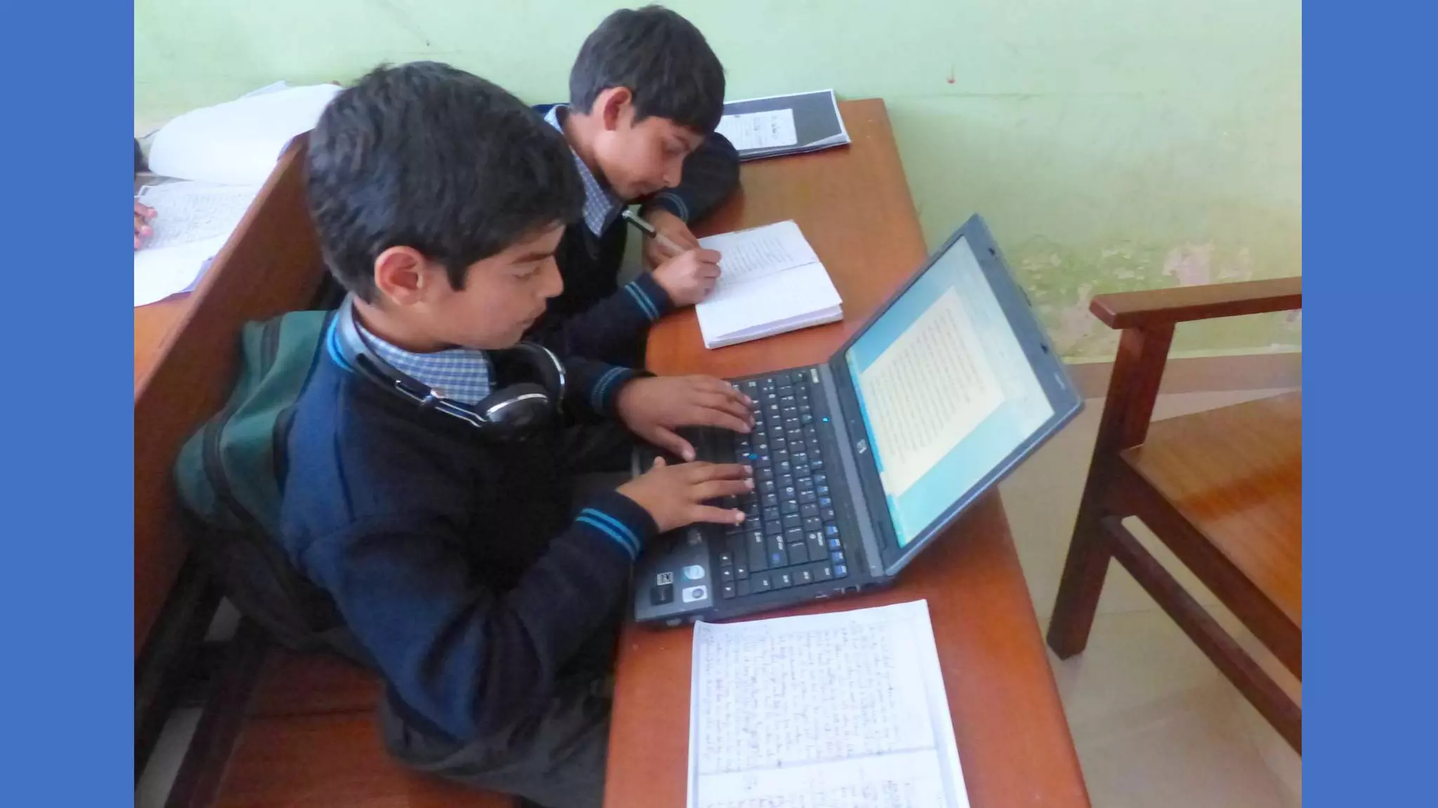 Classes 6 and 7 writing