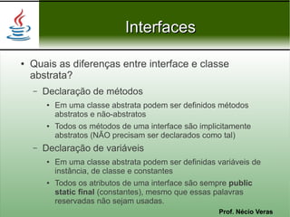 Classes abstratas e interfaces | PDF