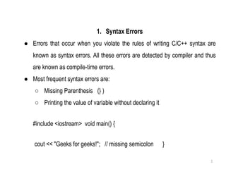 Classes and Errors.pdf | Free Download