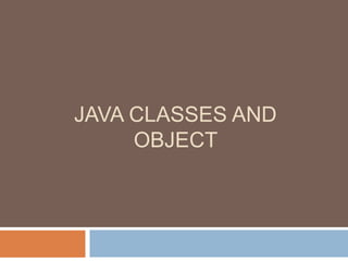 CLASSES AND OBJECT SAMPLE USES A MODULE OF STUDENT.pptx