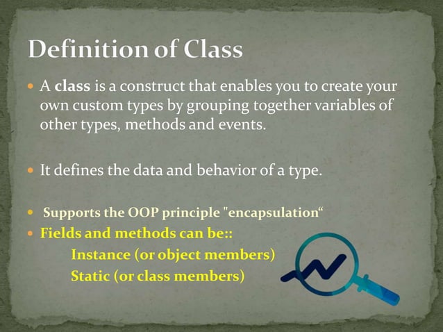 Classes and Objects in C# | PPTX