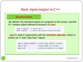 Classes and objects till 16 aug | PPTX