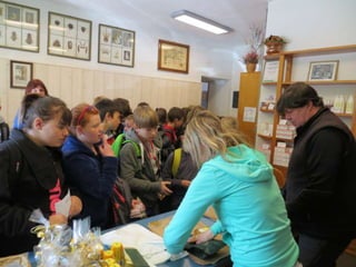 Petite visite chez l’apiculteur !
 