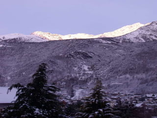 C’est beau la montagne !
 