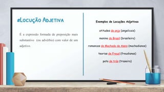 Classes gramaticas adjetivo | PPTX