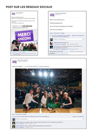 POST SUR LES RESEAUX SOCIAUX
 