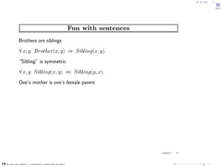 Class first order logic | PPT
