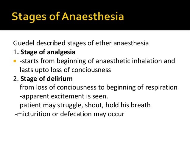 General Anesthesia Part 2 Ppt Download